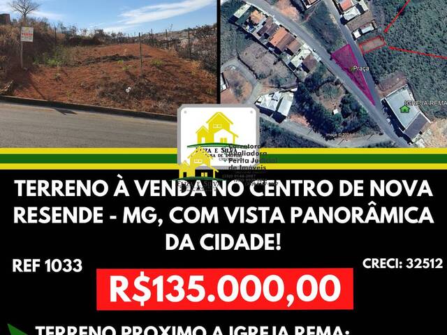 #1033 - Terreno para Venda em Nova Resende - MG - 2